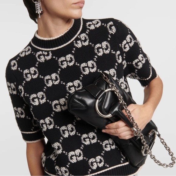 Luxury Blend Boucle Jacquard Women Top - 
(770059 XKCNA 1289)- Size Small to Med - Picture 1 of 9